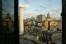 A view of Capitol from a window of a private apartment. Habana, Cuba, Friday, March 9, 2007.
