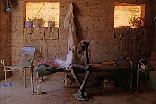 A 94-year-old man in his house in a suburb of Khartoum, Sudan, December, 2003.
