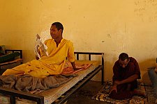 Patients of the mental hospital in a common ward. Hargeisa, SomaliLand, Saturday, October 6, 2007. The only mental hospital in the country has a male and a female wards with about a hundred patients altogether.